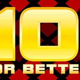 10s or Better online game logo by 1x2gaming on spinfin.gr.com
