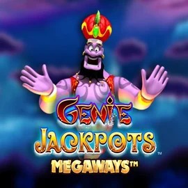 Genie Jackpots Megaways logo by Blueprint Gaming Spinfin Casino