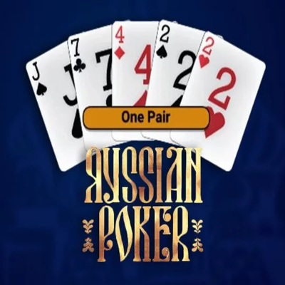 Russian Poker by OneTouch Games, showcased at spinfin.gr.com – game logo