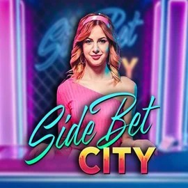 Official Live Casino logo: Side Bet City by Evolution at Spinfin Casino