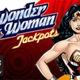 Wonder Woman Jackpots slot icon by Amaya, available at Spinfin Casino